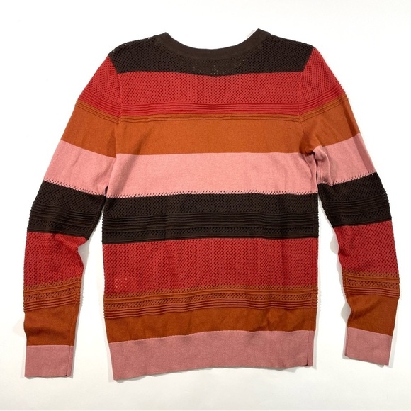 New Market & Spruce Rowan Textured Cotton Blend Sweater - Picture 2 of 6